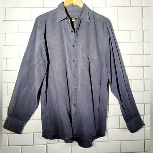 ROBERT BARAKETT MONTREAL Men’s Long Sleeve Button Down Dress Shirt 100% Lyocell